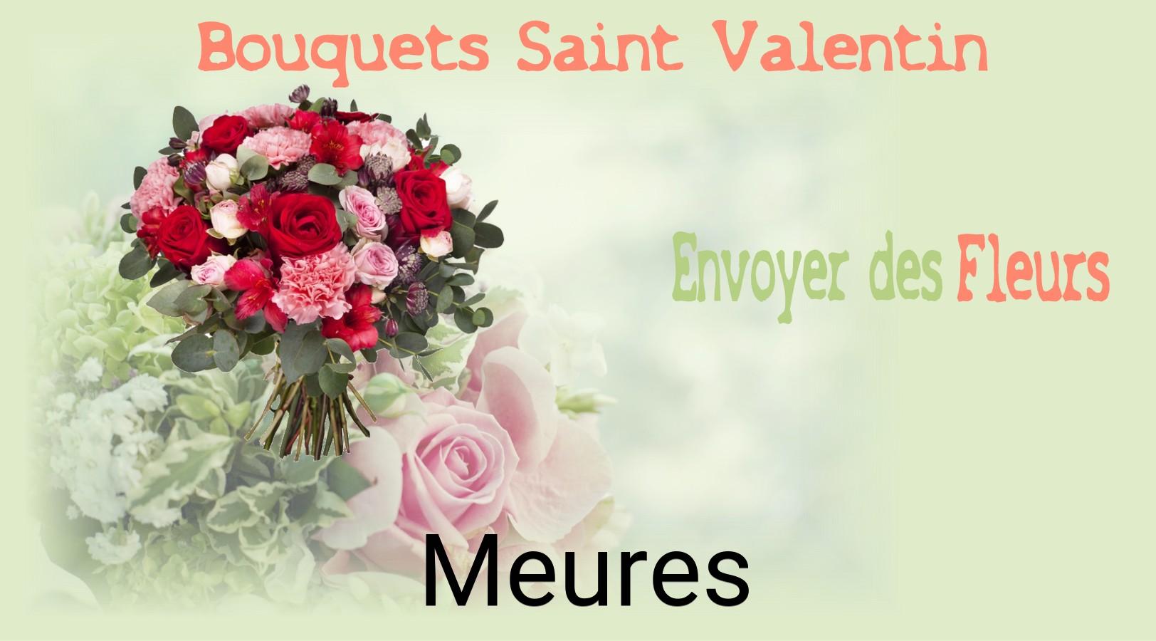 Roses de Saint-Valentin livrées à Meures
